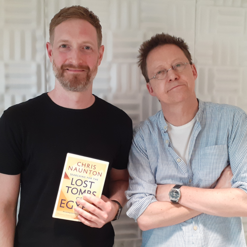 With Simon Mayo following an interview for his ‘Books of the Year’ podcast – listen here.